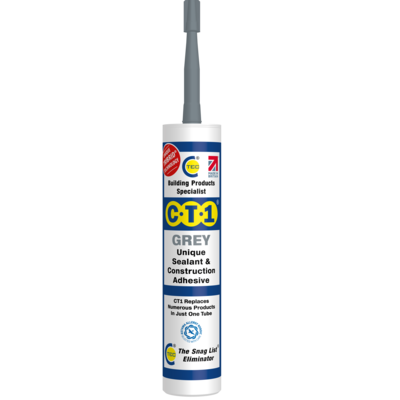 CT1 GREY Sealant and Adhesive 290ml