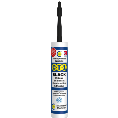 CT1 BLACK Sealant and Adhesive 290ml