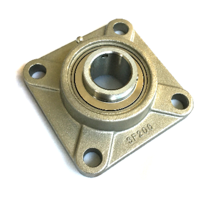 SUCF205 Stainless Steel 4 Bolt Square Flange Bearing Unit