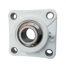 SS-UCF207 Thermoplastic 4 Bolt Square Flange Bearing Unit